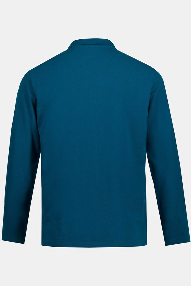 JP1880 Poloshirt Poloshirt Basic Langarm Piqué – Bild 3 von 3