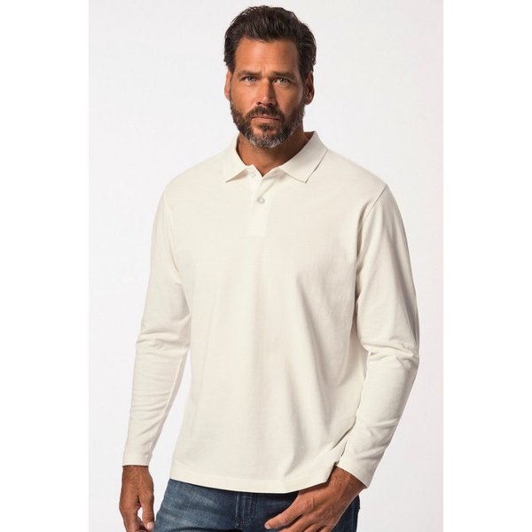 JP1880 Poloshirt Poloshirt Basic Langarm Piqué