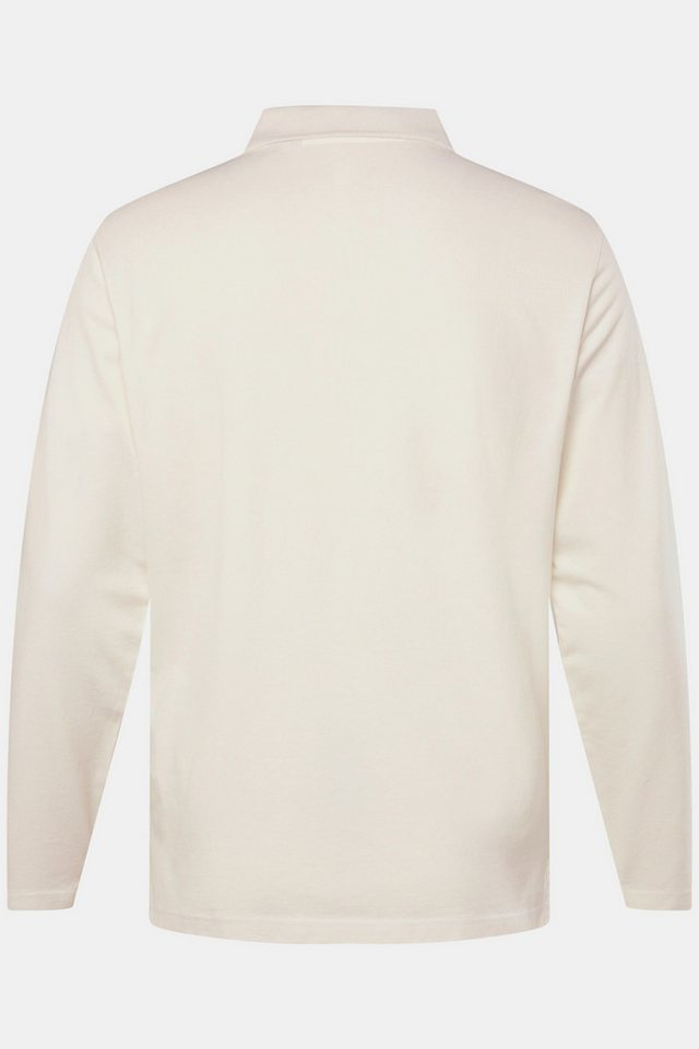 JP1880 Poloshirt Poloshirt Basic Langarm Piqué – Bild 3 von 3