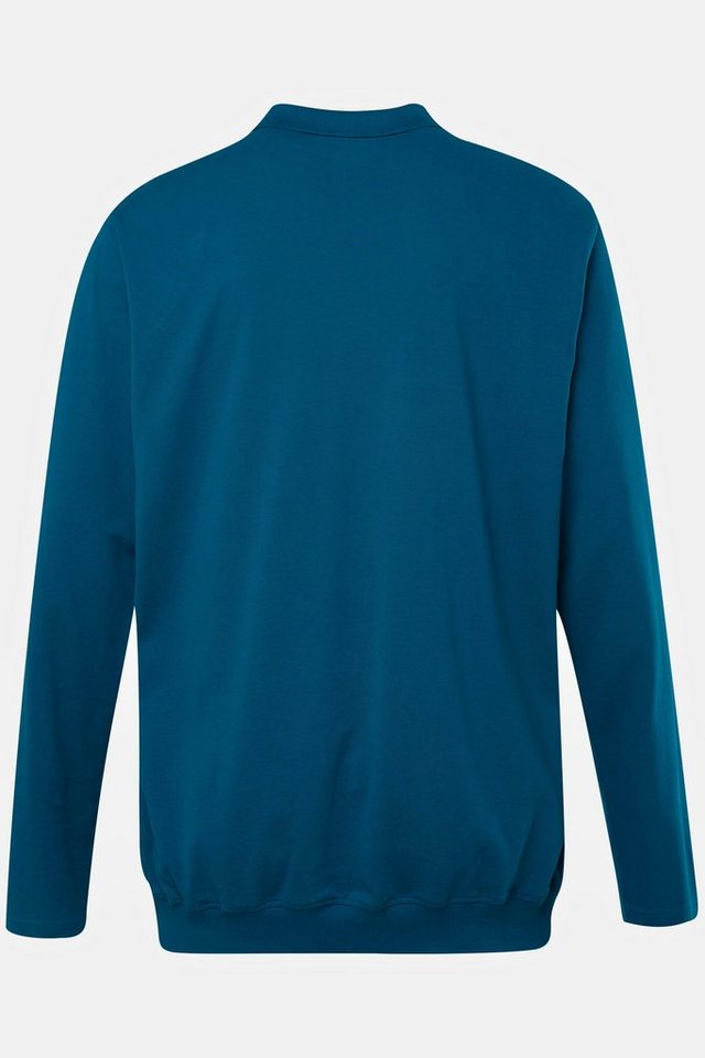 JP1880 Poloshirt Poloshirt Bauchfit Basic Langarm Piqué – Bild 3 von 3