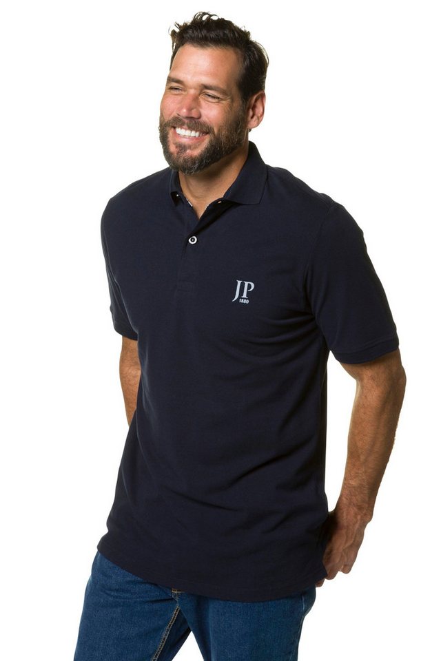 JP1880 Poloshirt Poloshirts Basic 2er-Pack Piqué gekämmte Baumwolle (2-tlg) Bestseller – Bild 2 von 2