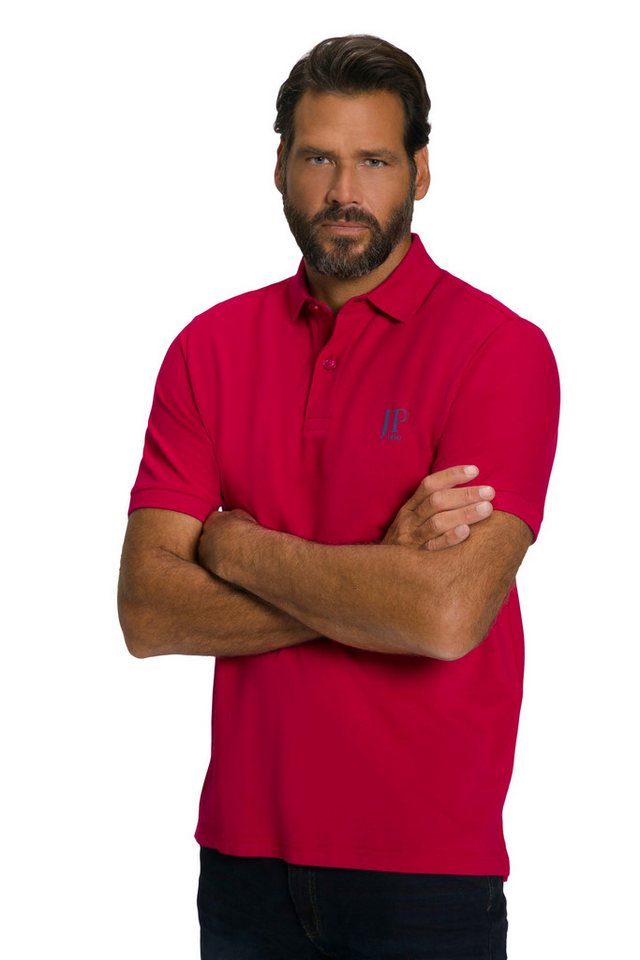 JP1880 Poloshirt Poloshirts Basic 2er-Pack Piqué gekämmte Baumwolle (2-tlg) Bestseller – Bild 2 von 2