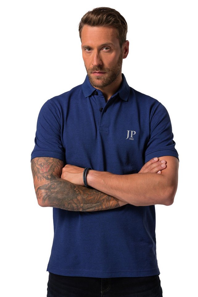 JP1880 Poloshirt Poloshirts Basic 2er-Pack Piqué gekämmte Baumwolle (2-tlg) Bestseller – Bild 2 von 2