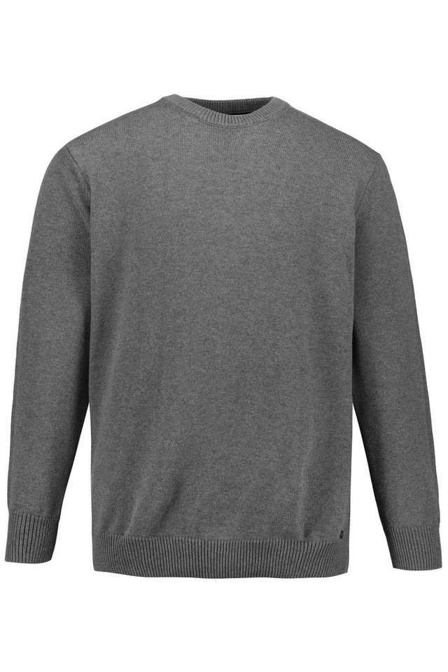 JP1880 Rundhalspullover Pullover Rundhals Baumwolle – Bild 2 von 4