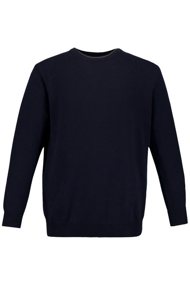 JP1880 Rundhalspullover Pullover Rundhals Baumwolle – Bild 2 von 3