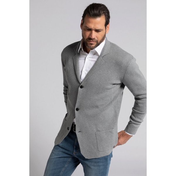 JP1880 Strickjacke Stricksakko FLEXNAMIC® Business Milano-Strick