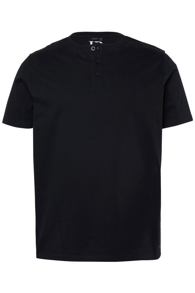 JP1880 T-Shirt Henley Basic Knopfleiste Halbarm – Bild 2 von 4