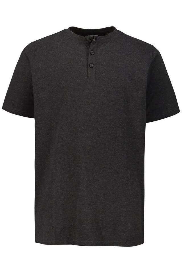 JP1880 T-Shirt Henley Basic Knopfleiste Halbarm – Bild 2 von 4