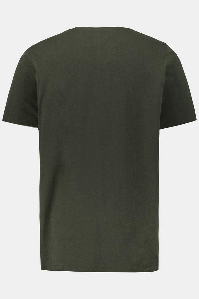 JP1880 T-Shirt Henley Basic Knopfleiste Halbarm – Bild 3 von 3