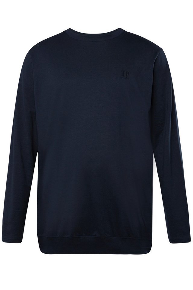 JP1880 T-Shirt Langarmshirt Bauchfit Basic Rundhals – Bild 2 von 4