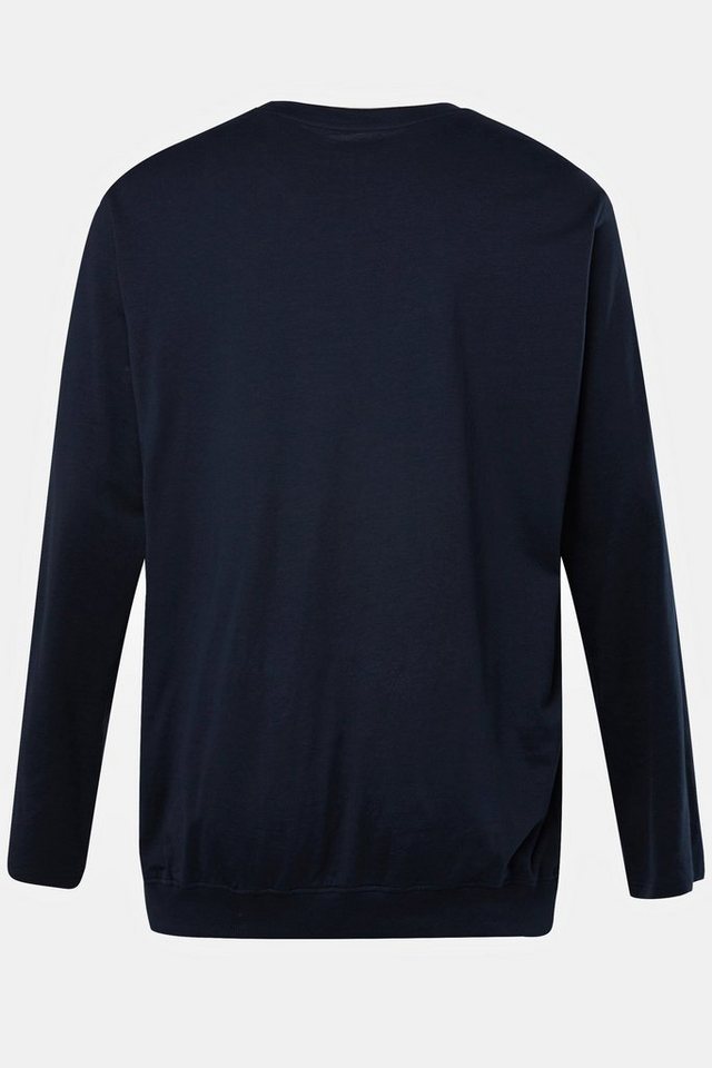JP1880 T-Shirt Langarmshirt Bauchfit Basic Rundhals – Bild 4 von 4
