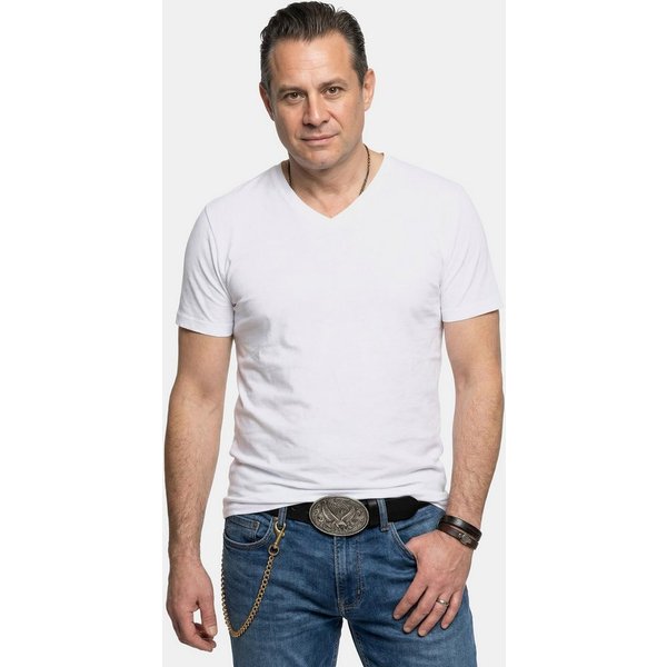 JP1880 T-Shirt T-Shirt Basic V-Ausschnitt