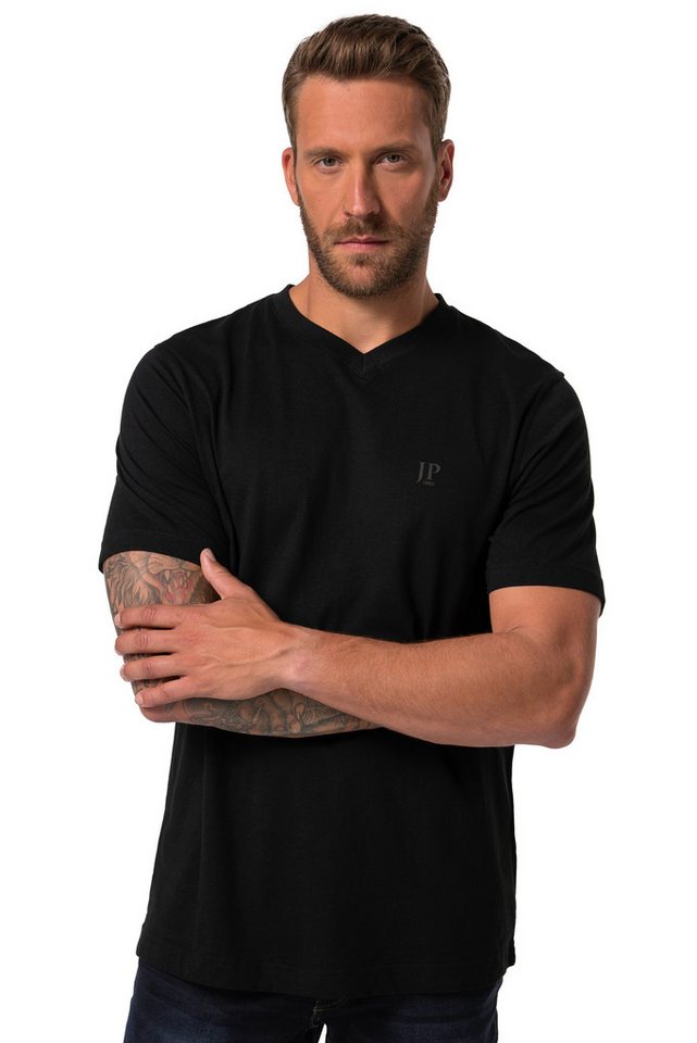 JP1880 T-Shirt T-Shirts Basic 2er-Pack V-Ausschnitt Halbarm (2-tlg) – Bild 2 von 2