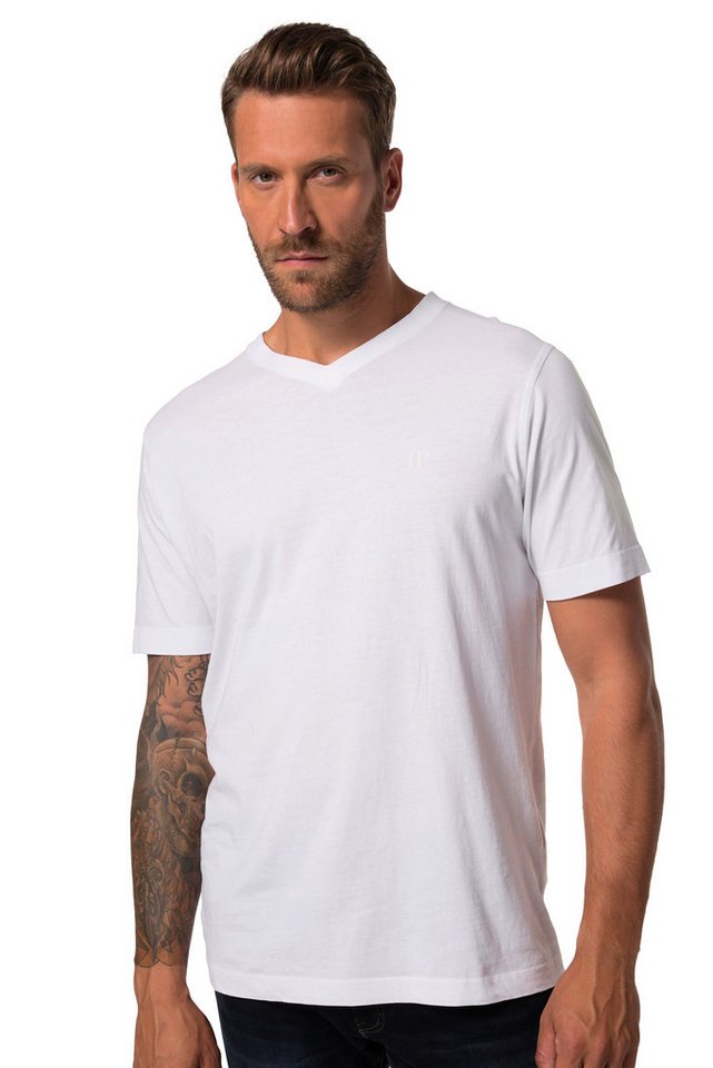 JP1880 T-Shirt T-Shirts Basic 2er-Pack V-Ausschnitt Halbarm (2-tlg) – Bild 2 von 2