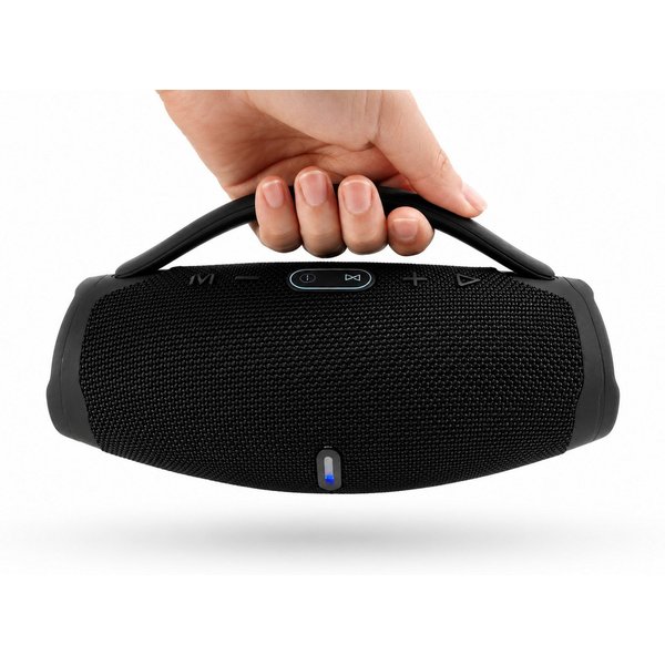 JTC-24 Mini Bluetooth LED BoomBox10 mit LED Farblichtern Bluetooth-Lautsprecher (Bluetooth, 10 W, 10 W Stereo Sound, Bluetooth, USB, AUX, microSD Kartenslot, TW