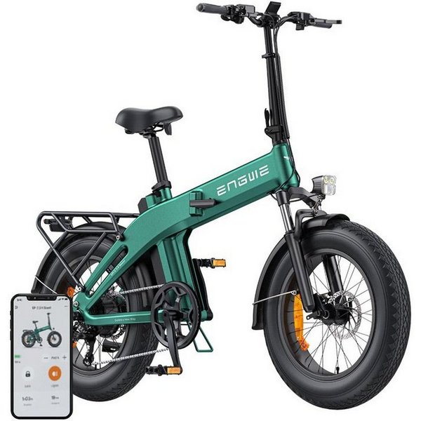 ENGWE Jugendfahrrad ENGWE EP-2 3.0 BOOST 250 W 20-Zoll-Elektrofahrrad (grün)