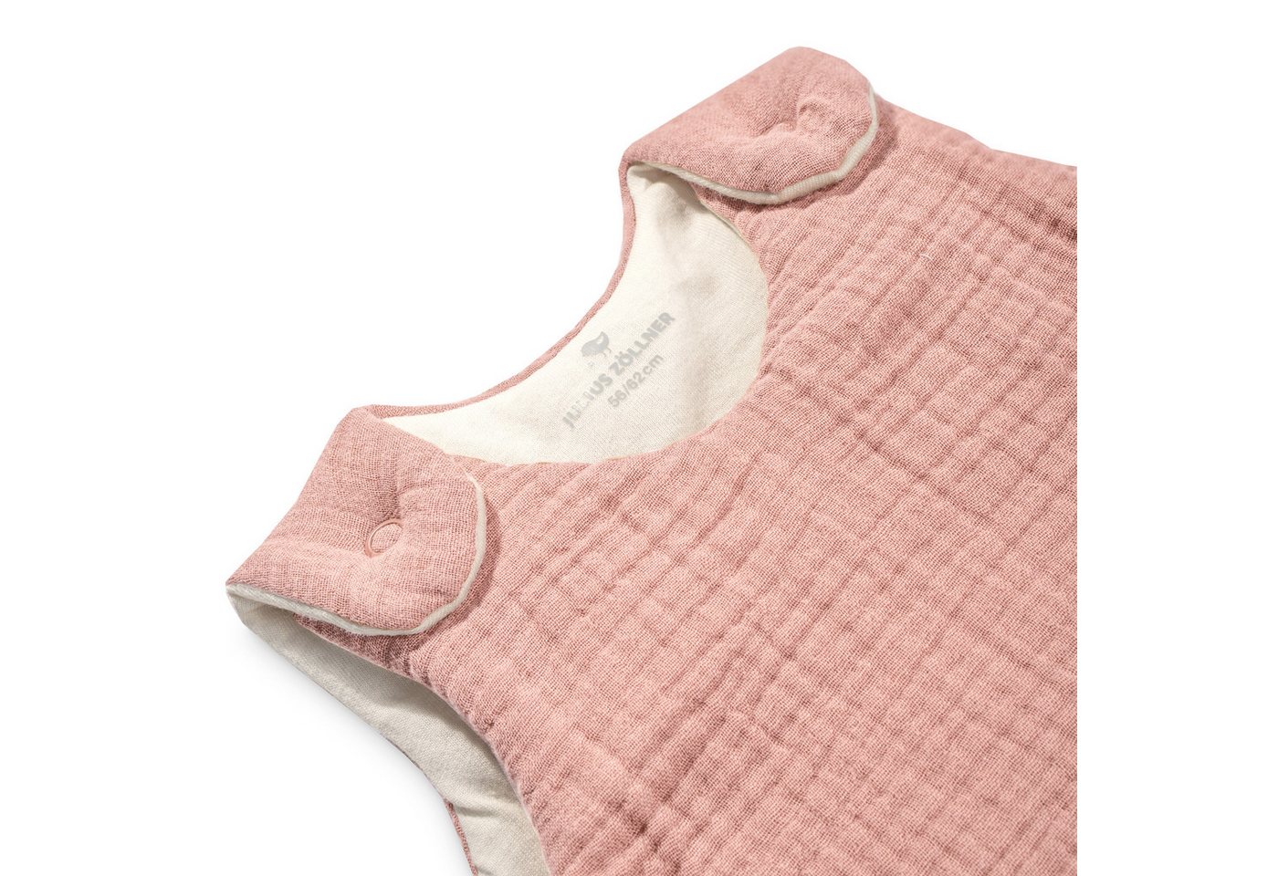 Julius Zöllner Babyschlafsack Musselin, umlaufender seitlicher Reißverschluss – Bild 3 von 5