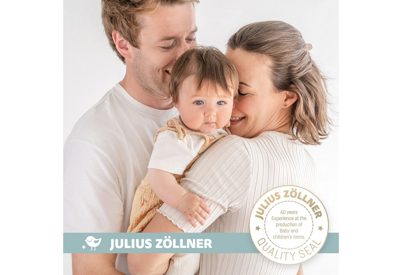 Julius Zöllner Kindersteppbett + Kopfkissen Basic, Füllung: 100% Polyester, für das ganze Jahr – Bild 5 von 5