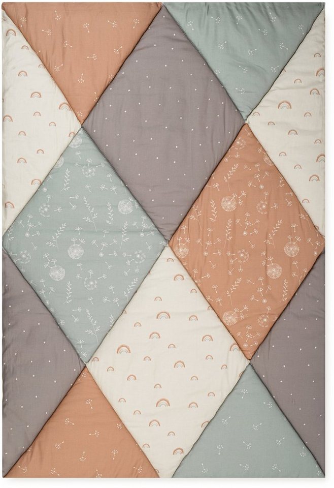 Krabbeldecke Organic, Patchwork, Julius Zöllner, Made in Germany – Bild 2 von 5