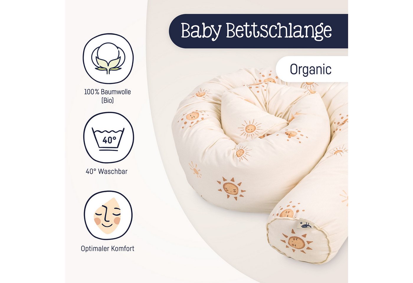 Julius Zöllner Nestchenschlange Organic, Made in Germany – Bild 3 von 5