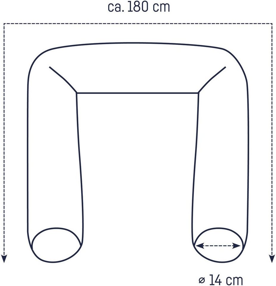 Julius Zöllner Nestchenschlange Uni, taupe, Made in Germany – Bild 5 von 5