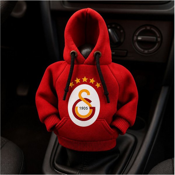 Jungengel Puppen Autositz Mini Hoodie / Pullover für Schaltknüppel Fahrzeug Galatasaray Edition, (Einzelartikel, 1-tlg), Offizielles Galatasaray-Design, univers