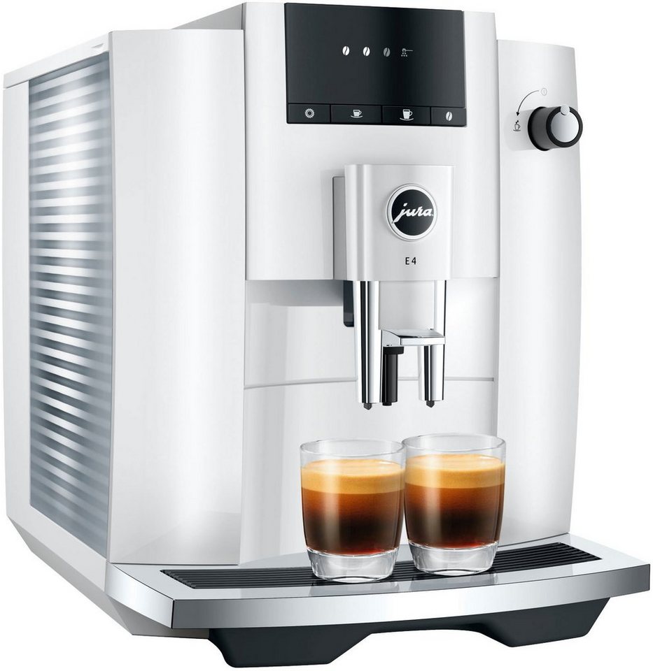 JURA Kaffeevollautomat 15433 E4 Piano White (EA) – Bild 2 von 5