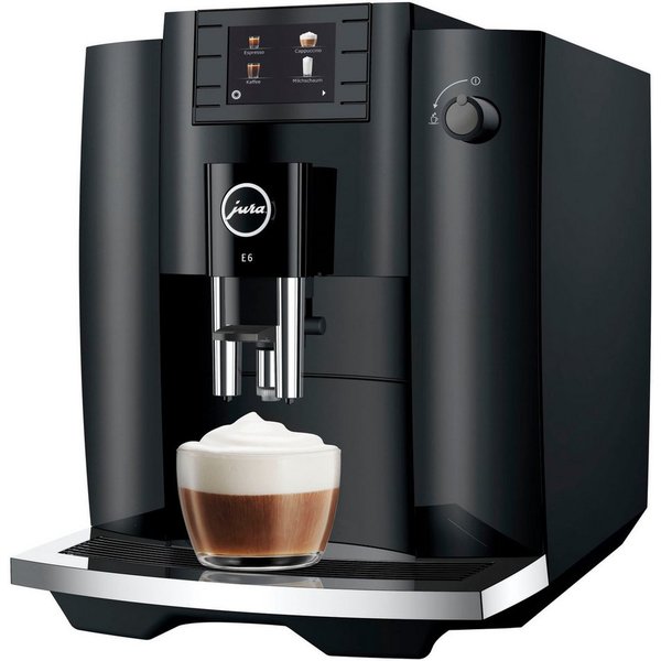 JURA Kaffeevollautomat 15802 E6 Full Black (EC)