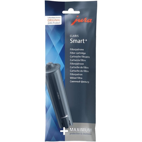 JURA Wasserfilter 24232 CLARIS Smart+, Zubehör für D4 D6 D60 E4 (EA) E6 (ab 2015) E6 (EA) E6 (EB) E60 (ab 2015) E8 (2015) E8 (2018) E8 (EA) E8 (EB) E80 ENA 4 (E