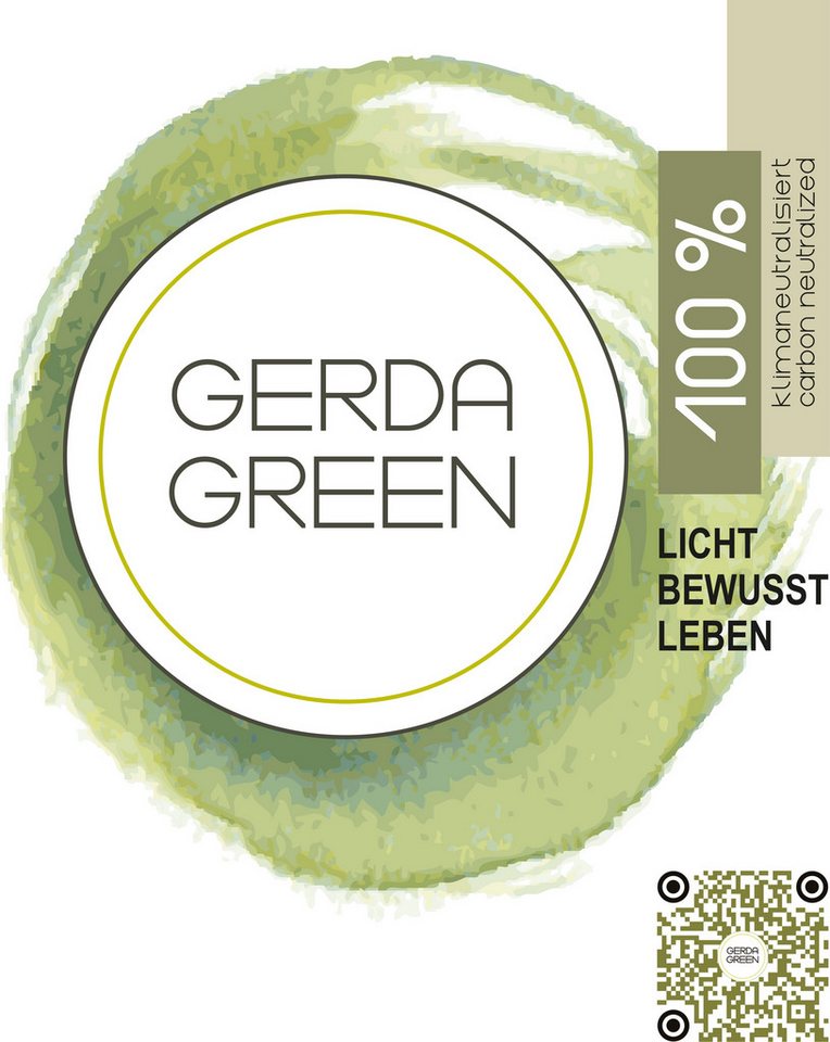 JUST LIGHT Deckenleuchte GREEN RITU, LED fest integriert, Warmweiß – Bild 4 von 5