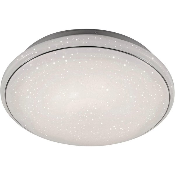 JUST LIGHT Deckenleuchte JUPITER, Dimmfunktion, mehrere Helligkeitsstufen, LED fest integriert, Neutralweiß, Warmweiß, Tageslichtweiß, 3-Stufen CCT, Farbtemerat