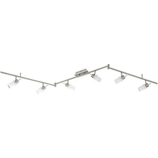 JUST LIGHT Deckenleuchte MAX LED, Leuchtmittel wechselbar, Warmweiß, wechselbares LED Leuchtmittel
