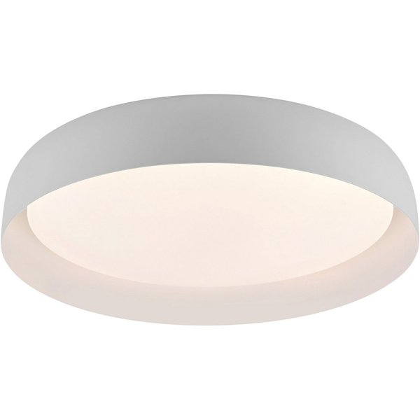 JUST LIGHT Deckenleuchte OSKO, CCT - über Fernbedienung, Dimmfunktion, Memory, nach Trennung vom Netz, dimmbar über Fernbedienung, LED fest integriert, Warmweiß