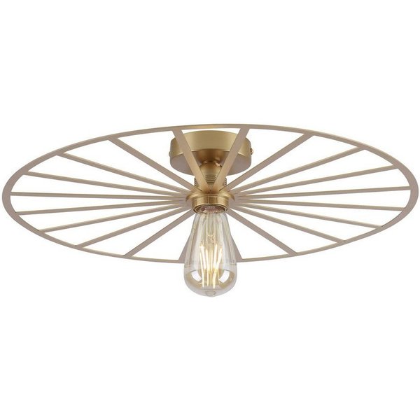 JUST LIGHT LED Deckenleuchte Decken- und Wandleuchte SPIKE, 1xE27/40W, für Wand- und Deckenmontage geeignet