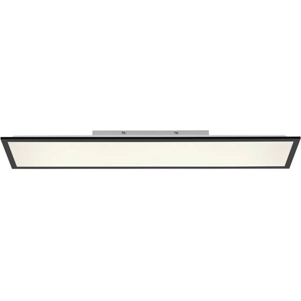 JUST LIGHT LED Deckenleuchte "Flat" 24 W, CCT Farbwechsel, Fernbedienung, 100x25 cm, Deckenlampe, Wohnzimmer Lampe