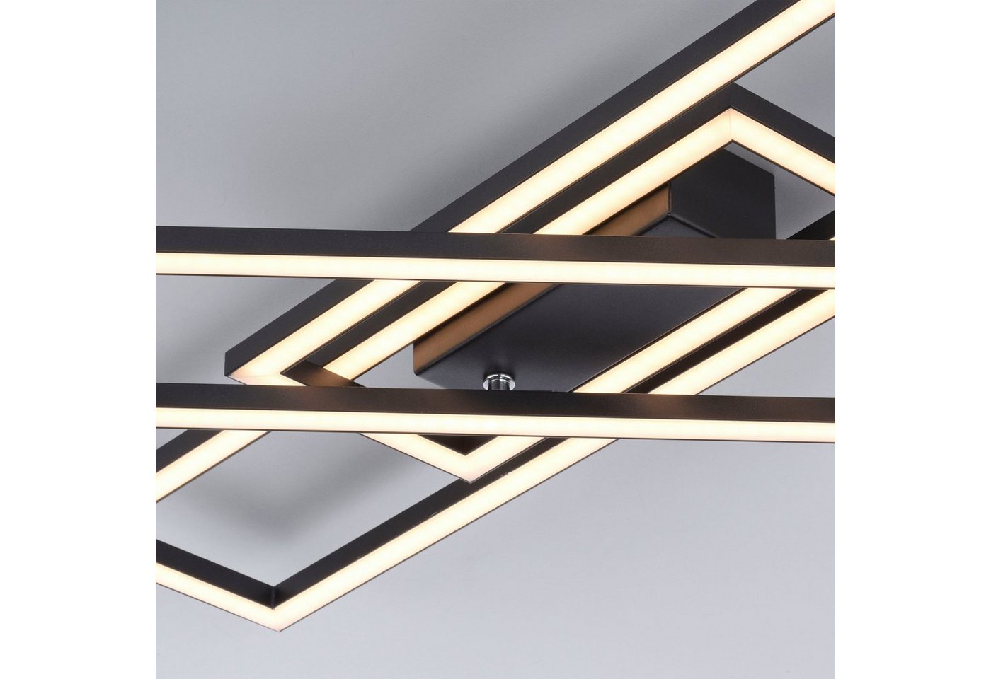 JUST LIGHT LED Deckenleuchte IVEN, LED fest integriert, Warmweiß – Bild 5 von 5