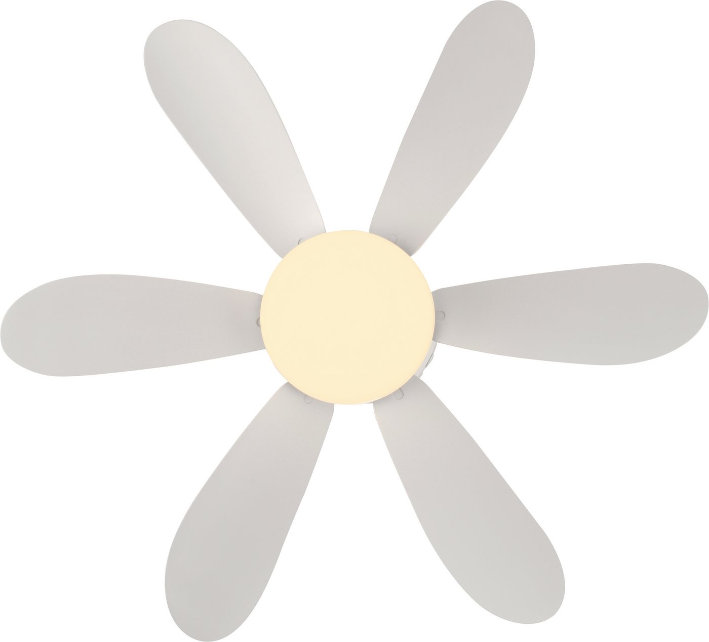 JUST LIGHT LED Deckenleuchte MINIAIR, Dimmfunktion, LED fest integriert, warmweiß - kaltweiß, Ventilatorfunktion in 3 Geschwindigkeitsstufen, mit Timer 2h/4h/8h – Bild 5 von 5