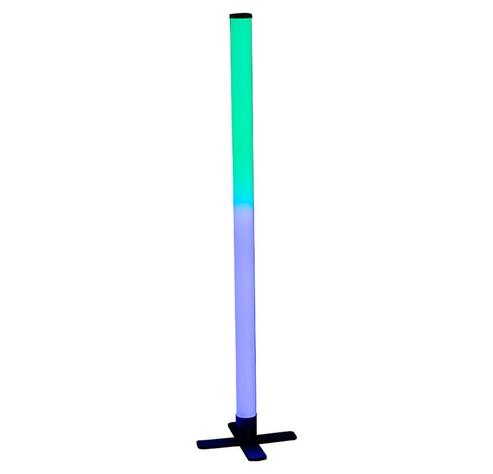 JUST LIGHT LED Stehlampe, LED-Leuchtmittel fest verbaut, Farbwechsel, RGB, Stehleuchte Wandlampe RGB LED Fernbedienung dimmbar Music-Sync Modi – Bild 2 von 5