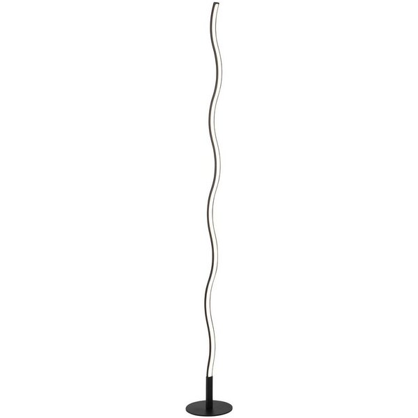 JUST LIGHT LED Stehlampe WAVE, LED fest integriert, Warmweiß