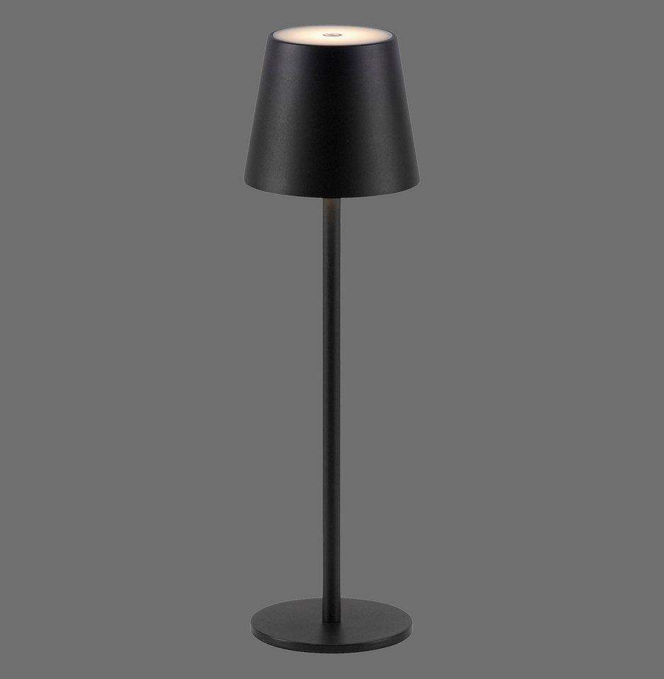 JUST LIGHT LED Tischleuchte EURIA, 2er Set, Dimmfunktion, Memory, nach Trennung vom Netz, LED fest integriert, Warmweiß, LED Akku Tischlampe – Bild 3 von 5