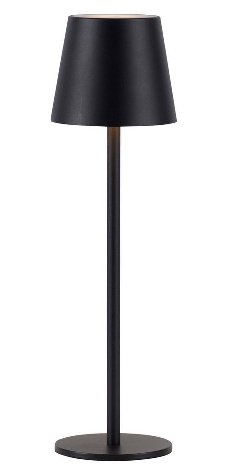 JUST LIGHT LED Tischleuchte EURIA, 2er Set, Dimmfunktion, Memory, nach Trennung vom Netz, LED fest integriert, Warmweiß, LED Akku Tischlampe – Bild 4 von 5
