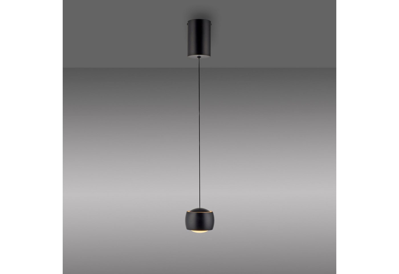 JUST LIGHT Pendelleuchte BALLINI, Abschaltautomatik, LED fest integriert, Warmweiß, LED, Comfort Lift – Bild 3 von 4