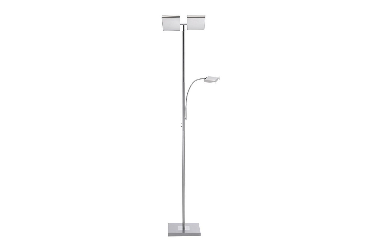 JUST LIGHT Stehlampe RUBEN, LED fest integriert, Warmweiß, LED, dimmbar über Touchdimmer, Schalter, Touchschalter – Bild 2 von 5