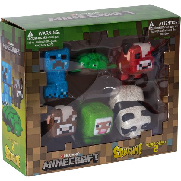 Just Toys Merchandise-Figur Minecraft - SquishMe Serie 2 - Collector Box (NEU & OVP)