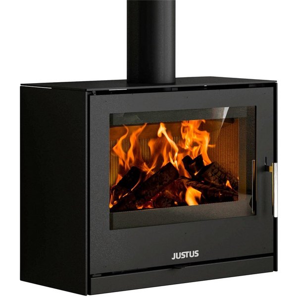 JUSTUS Kaminofen Dias, 6,5 kW, Zeitbrand, Baukasten-System, ohne Standfüße