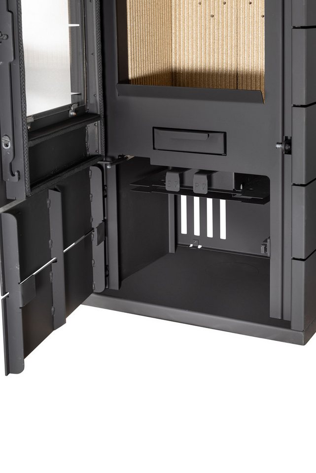 JUSTUS Kaminofen Tova, 6 kW, Zeitbrand – Bild 4 von 5
