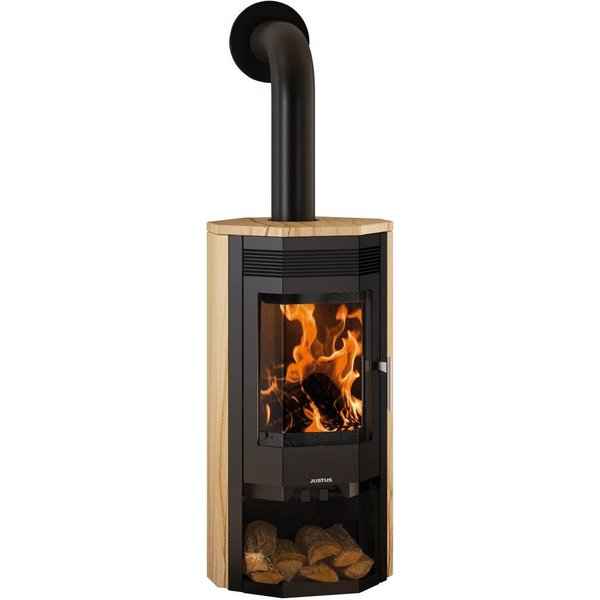 JUSTUS Kaminofen Usedom 7, 7 kW, Zeitbrand