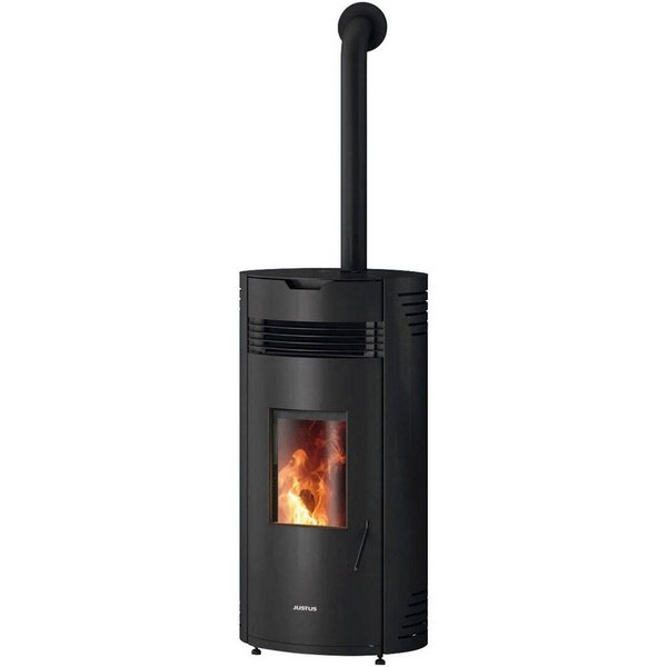 JUSTUS Pelletofen Norta, 8 kW, Zeitbrand, (1-tlg)