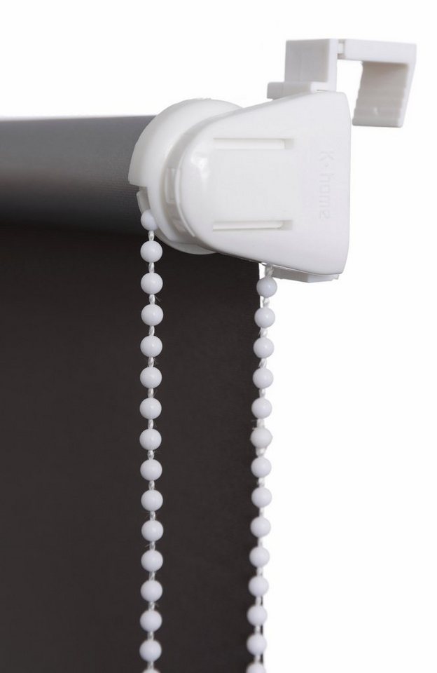 Seitenzugrollo Klemmfix-Rollo, K-HOME, Lichtschutz, ohne Bohren, Klemmfix, 1 Stück – Bild 3 von 5
