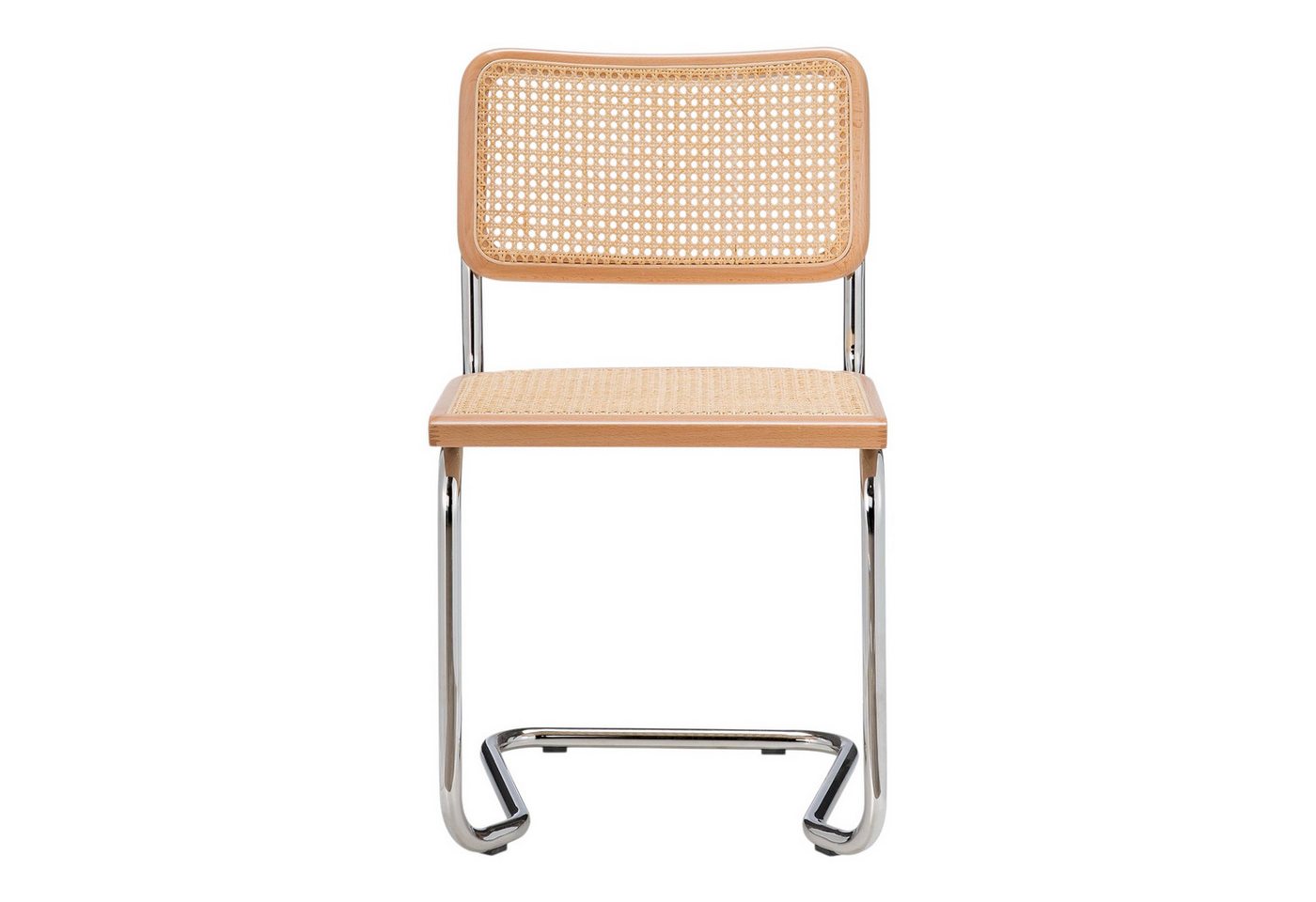 k-hometrends Freischwinger KADEN, 2er-Set, aus Buchenholz & Wiener Geflecht (2er-Set), Designstühle, B/H/T: 47 x 82 x 50 cm - Made in Italy – Bild 5 von 5